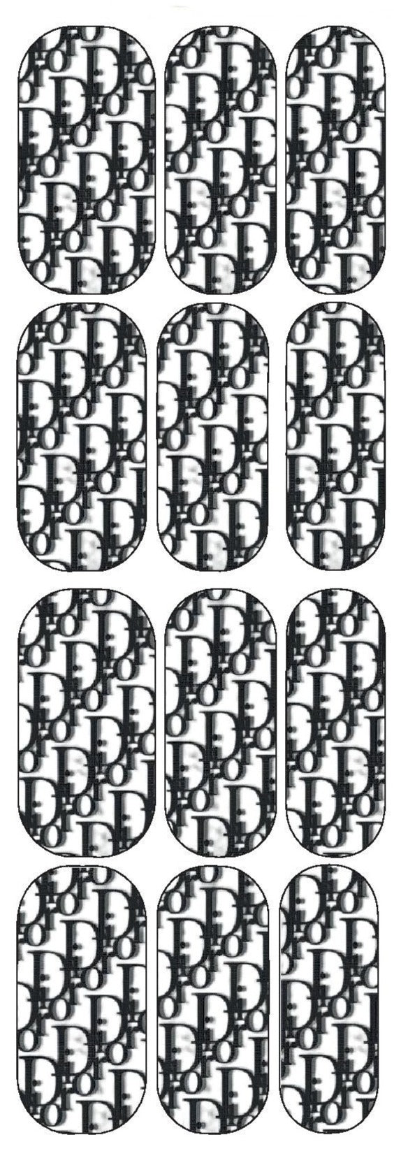 Nail Decals, Dior Nail Art, Waterslide Decals, Beauty Basics