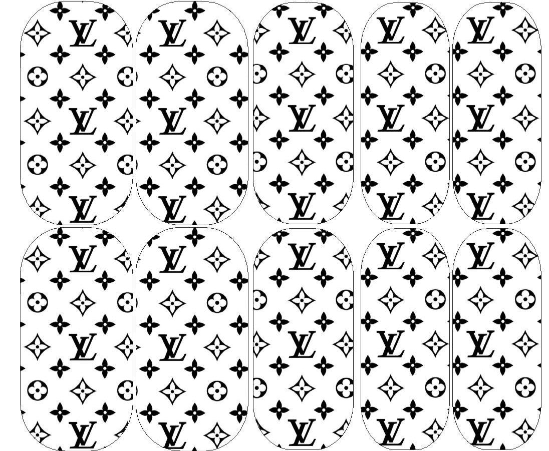 Decals - Clear LV Print