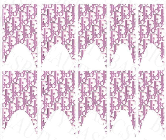 Decals - Pink Designer Print Tips
