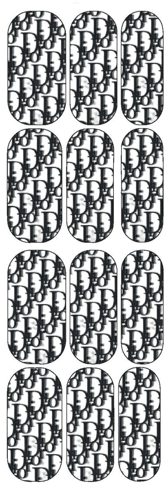 Nail Decals, Dior Nail Art, Waterslide Decals, Beauty Basics